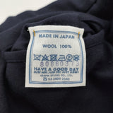 45R/45rpm ジャージフラノのバギーパンツ サイズ2 定価59400円 ウール パンツ ネイビー レディース フォーティーファイブアールピーエム【中古】6-0922T♪