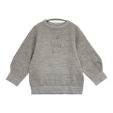 45R/45rpm pate a chou パトアシュ 長袖Tシャツ 裏起毛 スウェット グレー レディース フォーティーファイブアールピーエム【中古】6-0901T♪