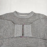 45R/45rpm pate a chou パトアシュ 長袖Tシャツ 裏起毛 スウェット グレー レディース フォーティーファイブアールピーエム【中古】6-0901T♪