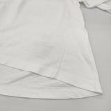 45R/45rpm 天竺のフレアTシャツ 定価18700円 長袖Ｔシャツ カットソー ロンＴ 26SS ホワイト レディース フォーティーファイブアールピーエム【中古】6-0904M♪