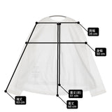 45R/45rpm 天竺のフレアTシャツ 定価18700円 長袖Ｔシャツ カットソー ロンＴ 26SS ホワイト レディース フォーティーファイブアールピーエム【中古】6-0904M♪