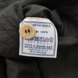 45R/45rpm 未使用品 インド度詰リネンのコートドレス 定価104500円 コート 25SS ブラック レディース フォーティーファイブアールピーエム【中古】6-0904M♪