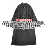 45R/45rpm 未使用品 インド度詰リネンのコートドレス 定価104500円 コート 25SS ブラック レディース フォーティーファイブアールピーエム【中古】6-0904M♪