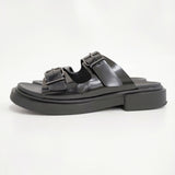 ecco METROPOLE SEOUL コンフォートサンダル サイズ38 定価28600円 サンダル 26SS ブラック レディース エコー【中古】6-0901S♪