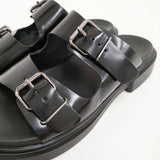 ecco METROPOLE SEOUL コンフォートサンダル サイズ38 定価28600円 サンダル 26SS ブラック レディース エコー【中古】6-0901S♪