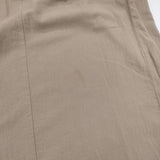 evam eva cotton tuck one-piece コットンタックワンピース E251T074 定価38500円 サイズM ワンピース 25SS グレージュ レディース エヴァムエヴァ【中古】6-0904M♪