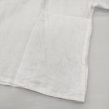 Toujours BELGIAN LINEN Over Shirt サイズ1 定価46200円 YM44YS03 リネン ブラウス シャツ 26SS ホワイト レディース トゥジュー【中古】6-0904S♪
