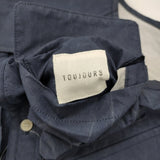 Toujours 未使用品 ハンティングユーティリティベスト TM42MV03 定価63800円 ベスト 26SS ネイビー レディース トゥジュー【中古】6-0904M♪