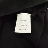 TORICI アイス ニットセーター 定価36300円 22027 コットン クルーネック セーター ニット ブラック レディース トリチ【中古】6-0904M♪