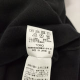 TORICI アイス ニットセーター 定価36300円 22027 コットン クルーネック セーター ニット ブラック レディース トリチ【中古】6-0904M♪