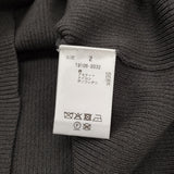 CLANE 新品 SQUARE SLEEVE KNIT TOPS スクエアスリーブニットトップス サイズ2 定価13200円 セーター ニット 26SS チャコールグレー レディース クラネ【中古】6-0904S♪
