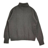 MARGARET HOWELL WOOL CASHMERE サイズ2 578-8263013 定価34100円 ウールカシミヤ タートルネック セーター ニット グレー レディース マーガレットハウエル【中古】6-1009T♪