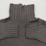 MARGARET HOWELL WOOL CASHMERE サイズ2 578-8263013 定価34100円 ウールカシミヤ タートルネック セーター ニット グレー レディース マーガレットハウエル【中古】6-1009T♪