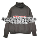 MARGARET HOWELL WOOL CASHMERE サイズ2 578-8263013 定価34100円 ウールカシミヤ タートルネック セーター ニット グレー レディース マーガレットハウエル【中古】6-1009T♪