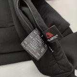 himukashi POLARTEC 現サリゲナク サイズ1 プルオーバーフーディ パーカー ブラック レディース ヒムカシ【中古】6-0901T♪