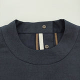 himukashi square french tunic 軽撥水・速乾ポリエステル 現サリゲナク フレンチスリーブ ワンピース ネイビー 濃紺 レディース ヒムカシ【中古】6-0904S♪
