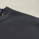 himukashi square french tunic 軽撥水・速乾ポリエステル 現サリゲナク フレンチスリーブ ワンピース ネイビー 濃紺 レディース ヒムカシ【中古】6-0904S♪