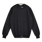 tao COMME des GARCONS ウール 日本製 TL-N001 サイズM バックボタン クルーネック セーター ニット AD2023 ブラック レディース タオ コムデギャルソン【中古】6-0901T♪
