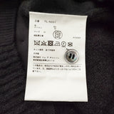 tao COMME des GARCONS ウール 日本製 TL-N001 サイズM バックボタン クルーネック セーター ニット AD2023 ブラック レディース タオ コムデギャルソン【中古】6-0901T♪