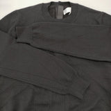 tao COMME des GARCONS ウール 日本製 TL-N001 サイズM バックボタン クルーネック セーター ニット AD2023 ブラック レディース タオ コムデギャルソン【中古】6-0901T♪