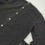 tao COMME des GARCONS ウール 日本製 TL-N001 サイズM バックボタン クルーネック セーター ニット AD2023 ブラック レディース タオ コムデギャルソン【中古】6-0901T♪