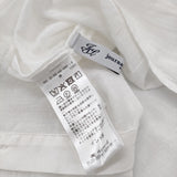 JOURNAL STANDARD LUXE ハイツイストガーゼ Wフリルブラウス インド製 定価16500円 ブラウス シャツ 25SS ホワイト レディース ジャーナルスタンダード ラックス【中古】6-0904M♪