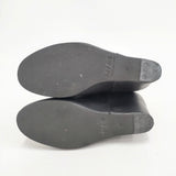 MM6/Maison Margiela サイズ37 ショートブーツ ブーティ ブラック レディース エムエム6/メゾンマルジェラ【中古】6-1012G◎