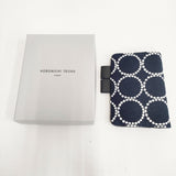 mina perhonen/ほぼ日 未使用品 tambourine A6 手帳カバー ネイビー ホワイト レディース ミナペルホネン/ほぼ日【中古】6-1011G◎