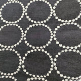 mina perhonen tori to hana/tambourine エッグバッグ ta9690 刺繍 トートバッグ ネイビー ホワイト レディース ミナペルホネン【中古】6-1011G◎