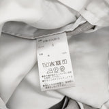 MARGARET HOWELL YARN DYED LINEN 578-5143010 サイズ1 定価37950円 リネン タック パンツ 25SS ライトグレー レディース マーガレットハウエル【中古】6-0904M♪