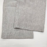 MARGARET HOWELL YARN DYED LINEN 578-5143010 サイズ1 定価37950円 リネン タック パンツ 25SS ライトグレー レディース マーガレットハウエル【中古】6-0904M♪
