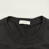 かぐれ リネン半袖クルーネックニット ワイドシルエット 定価15400円 セーター ニット 26SS ブラック レディース かぐれ/KAGURE【中古】6-0825S♪