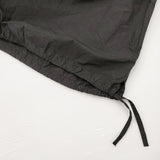 かぐれ ノーカラークルーネックオーバーシャツ タイプライター 定価18700円 長袖シャツ 26SS ブラック レディース かぐれ/KAGURE【中古】6-0825M♪