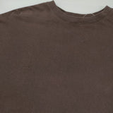 かぐれ ワイド6分袖プルオーバー 定価8800円 ドロップショルダー Ｔシャツ カットソー 26SS ブラウン レディース かぐれ/KAGURE【中古】6-0825M♪
