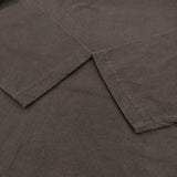 かぐれ ワイド6分袖プルオーバー 定価8800円 ドロップショルダー Ｔシャツ カットソー 26SS ブラウン レディース かぐれ/KAGURE【中古】6-0825M♪