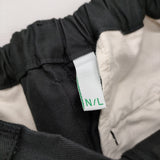 NATURAL LAUNDRY コットンリネンカルゼロングチノスカート 定価16280円 サイズ2 ロングスカート 26SS ブラック レディース ナチュラルランドリー【中古】6-0825G♪