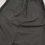 NATURAL LAUNDRY コットンリネンカルゼロングチノスカート 定価16280円 サイズ2 ロングスカート 26SS ブラック レディース ナチュラルランドリー【中古】6-0825G♪