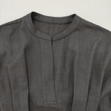 stylemixer サイドバックルベルトワンピース サイズS 定価9350円 ワンピース 26SS チャコールグレー レディース スタイルミキサー【中古】6-0825S♪