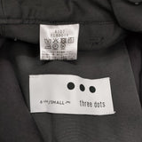 three dots 新品 フィブリオ ワイドパンツ サイズS 定価31900円 FL6001Y パンツ 26SS ソフトブラック チャコールグレー レディース スリードッツ【中古】6-0825M♪