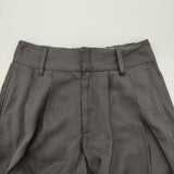 three dots 新品 フィブリオ ワイドパンツ サイズS 定価31900円 FL6001Y パンツ 26SS ソフトブラック チャコールグレー レディース スリードッツ【中古】6-0825M♪