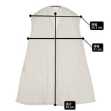 JURGEN LEHL J0162UB612 モスクロングベスト 定価48400円 日本製 Vネック ベスト 26SS ホワイト レディース ヨーガンレール【中古】6-0908M♪