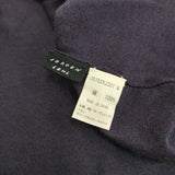 JURGEN LEHL 美品 J0162KJ501 コットン杢カーディガン 定価52800円 カーディガン 26SS パープル レディース ヨーガンレール【中古】6-0908M♪