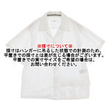 Y's HIN COTTON TWILL HALF SLEEVE BOX SHIRT サイズ2 定価27500円 オープンカラー 半袖シャツ ホワイト レディース ワイズ/Yohji【中古】6-0825S♪