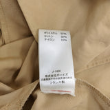 GALLEGO DESPORTES 美品 1ボタンコート オーバーサイズ フランス製 トレンチコート 定価82500円 コート ベージュ レディース ギャレゴ デスポート【中古】6-0908M♪