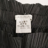 PLEATS PLEASE ISSEY MIYAKE 変形プリーツダブルアジャスター ワイドパンツ PP73-JF583 サイズ5 パンツ ブラック レディース プリーツプリーズ【中古】6-0908G♪