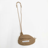 mina perhonen 未使用 tambourine chit pass 定価9460円 aca7257ps ミニショルダー ポーチ ブラウン イエロー レディース ミナペルホネン【中古】6-1011G◎