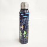 mina perhonen thermo mug サーモマグ one day 水筒 アンブレラボトル 300ml その他雑貨 ネイビー レディース ミナペルホネン【中古】6-1008G◎