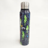 mina perhonen thermo mug サーモマグ one day 水筒 アンブレラボトル 300ml その他雑貨 ネイビー レディース ミナペルホネン【中古】6-1008G◎