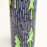 mina perhonen thermo mug サーモマグ one day 水筒 アンブレラボトル 300ml その他雑貨 ネイビー レディース ミナペルホネン【中古】6-1008G◎