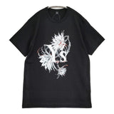 Y's CACTUS FLOWER PRINT HALF SLEEVE T サイズ4 定価26400円 YG-T12-960 半袖Ｔシャツ カットソー 26SS ブラック レディース ワイズ/Yohji【中古】6-0908S♪